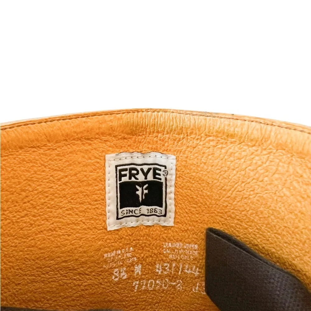 Frye Banana Yellow Leather Campus Boot - Picture 11 of 14